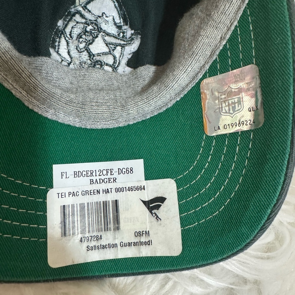 Green Bay Packers NFL '47 Dark Green Stitched Script Logo Ball Cap Hat One Size - Picture 10 of 10